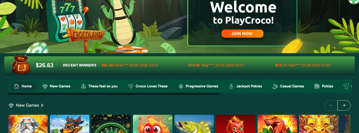 Browse PlayCroco new games